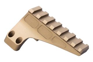Unity Tactical Diving Board for 35mm REKE Scope Mount is made of aluminum